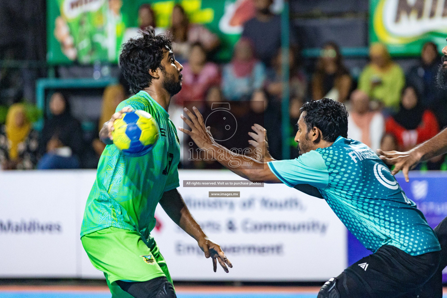 1st Division Final of 7th Inter-Office/Company Handball Tournament 2023, held in Handball ground, Male', Maldives on Monday, 24th October 2023 Photos: Nausham Waheed/ Images.mv