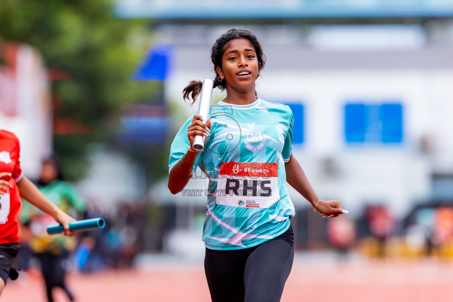 Day 6 of Inter-school Athletics Championship 2025 held in Ekuveni Synthetic Track, Male', Maldives on Sunday, 12th October 2025. Photos by: Nausham Waheed / Images.mv