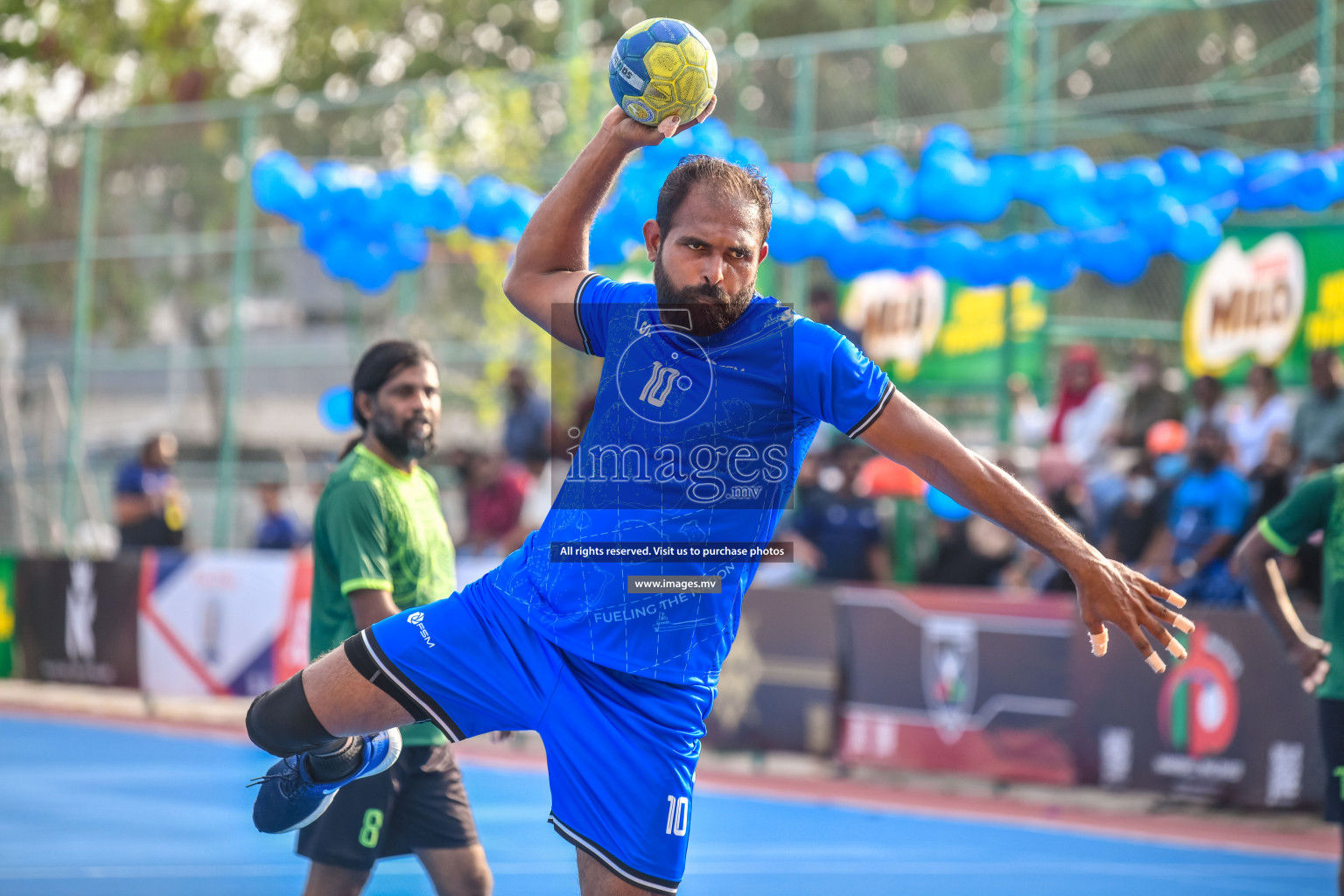 Day 11 of Milo 6th Inter Office Handball Tournament 2022 - Photos by Nausham Waheed