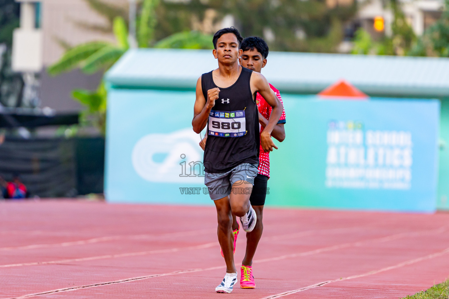 Day 3 of MWSC Interschool Athletics Championships 2024 held in Hulhumale Running Track, Hulhumale, Maldives on Monday, 11th November 2024. Photos by: Nausham Waheed / Images.mv