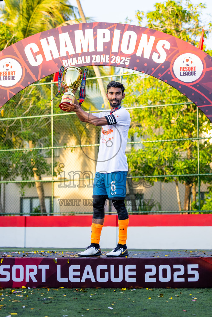 Final of Resort League 2025 (Dhaalu Zone) was held on Saturday, 24th May 2025 in Niyama Private island, Dhaalu Atoll, Maldives. Photos: Nausham Waheed / images.mv