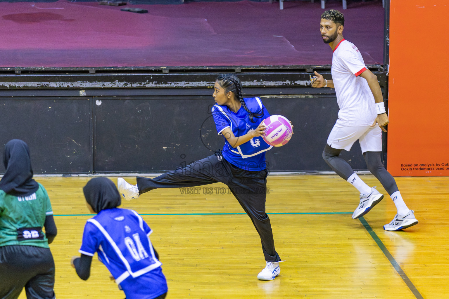 Day 9 of 26th Inter-School Netball Tournament 2025 was held in Social Center Indoor Hall on Sunday, 27th October 2025. Photos: Areef Adam / images.mv