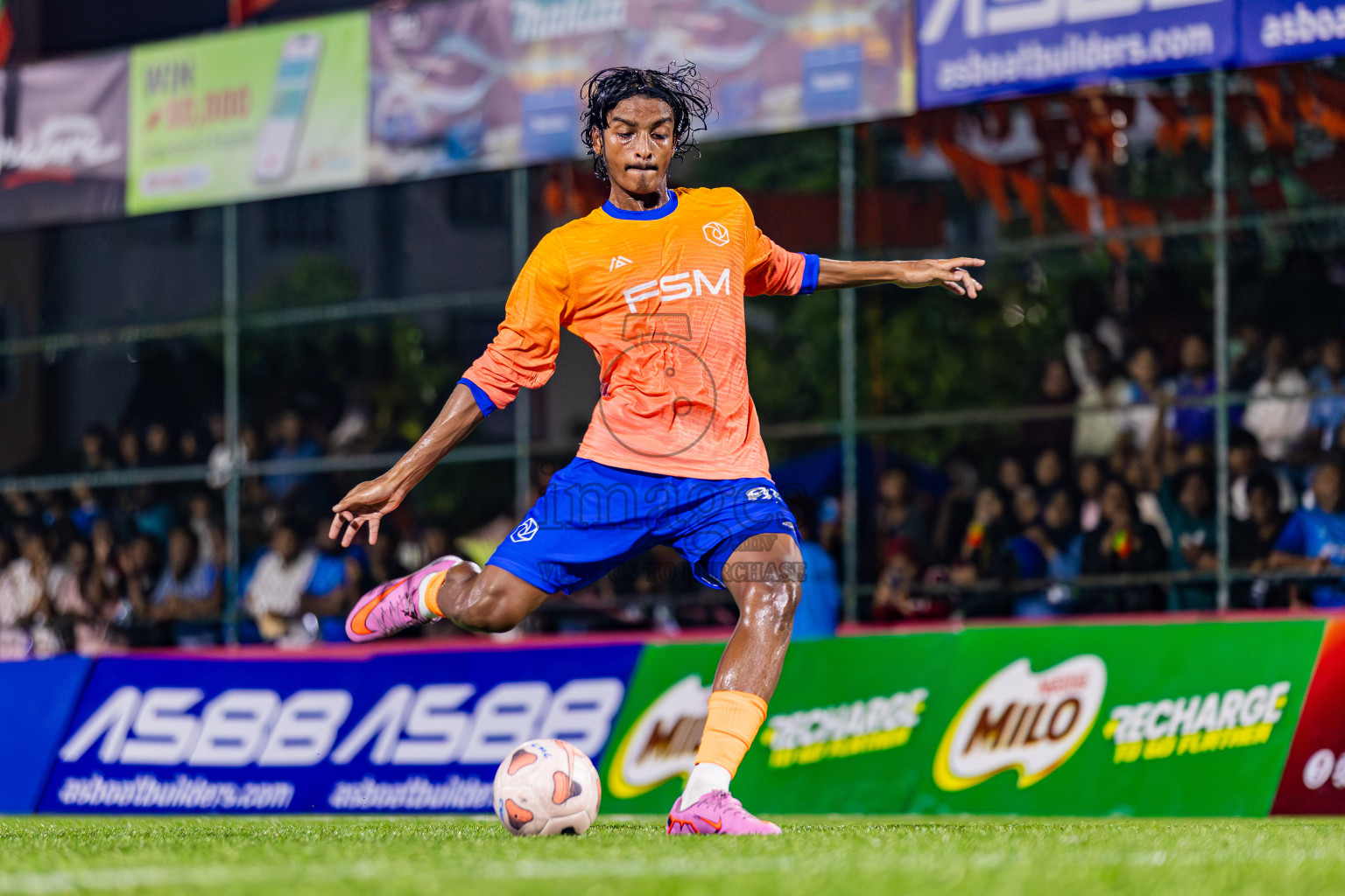 FSM vs FENAKA in Day 5 of Club Maldives Cup 2025 was held in Rehendhi Futsal Ground, Hulhumale', Maldives on Friday, 3rd October 2025. Photos: Areef Adam / Images.mv