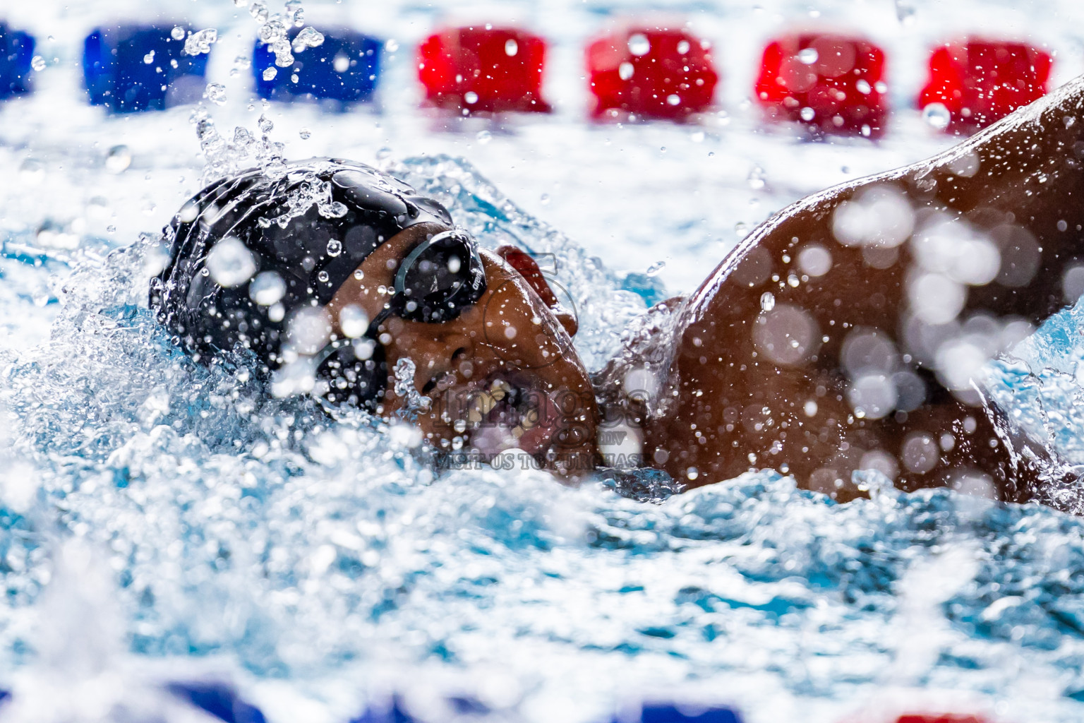 Day 3 of 20th BMLInter-school Swimming Competition 2024 held in Hulhumale', Maldives on Monday, 14th October 2024. Photos: Nausham Waheed / images.mv