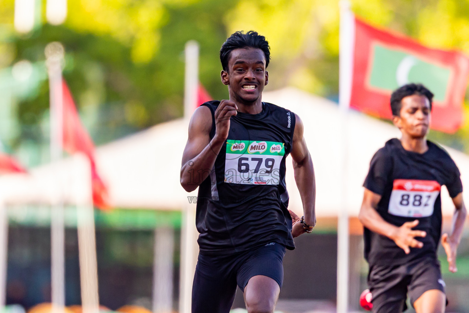 Day 1 of Inter-school Athletics Championship 2025 held in Ekuveni Synthetic Track, Male', Maldives on Monday, 06th October 2025. Photos by: Nausham Waheed / Images.mv