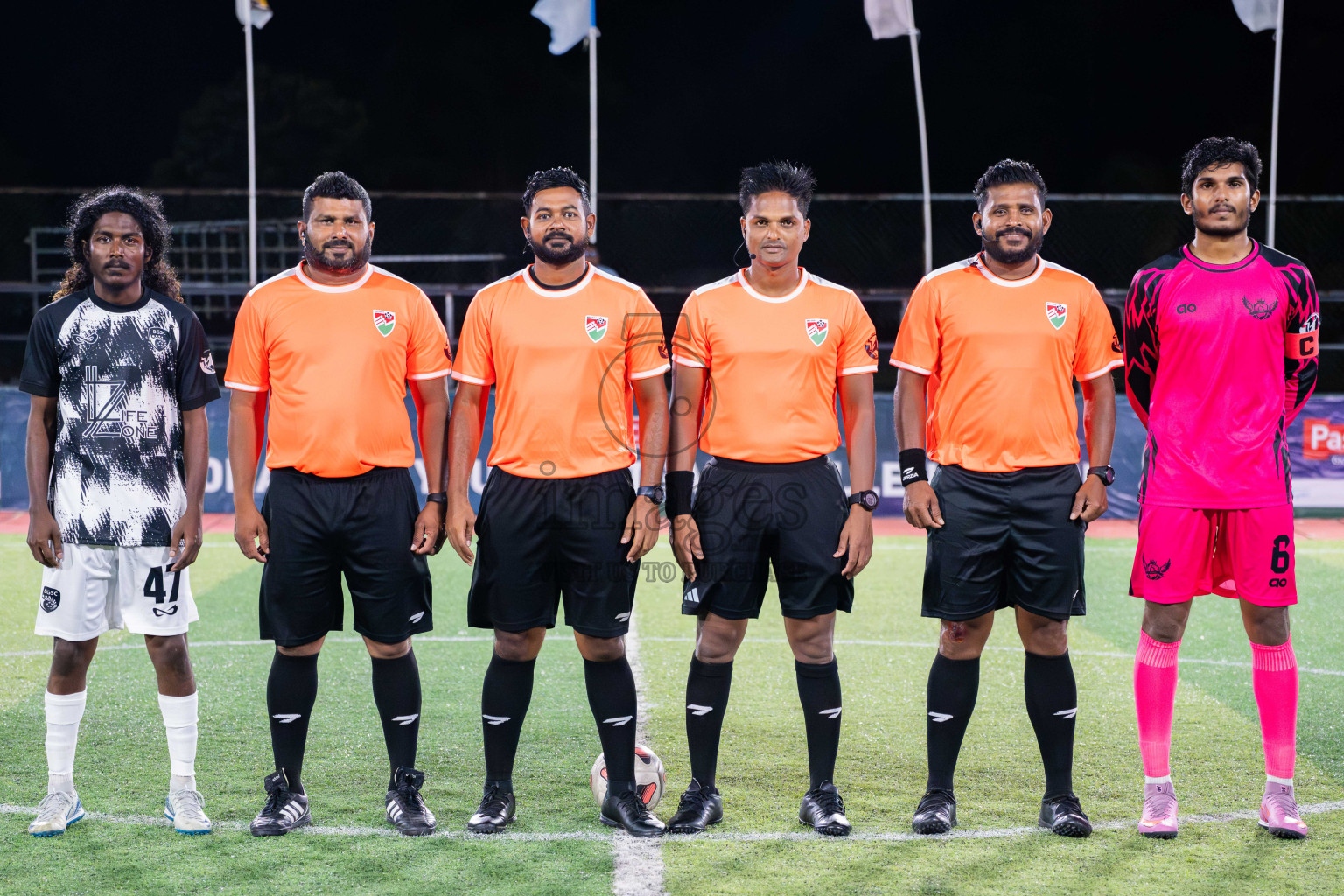 BG SC VS Goalhians in Day 3 - Fonadhoo Youth Futsal Challenge 2025 held in Fonadhoo Futsal Stadium, L. Fonadhoo, Maldives on Tuesdat, 28th October 2025 Photos: Arif Rasheed / images.mv