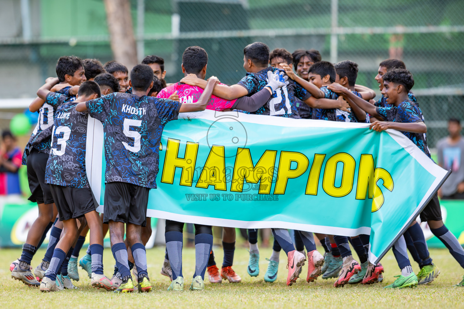 Day 4 of MILO Academy Championship 2024 (U-14) was held in Henveyru Stadium, Male', Maldives on Sunday, 3rd November 2024. Photos: Ismail Thoriq / Images.mv