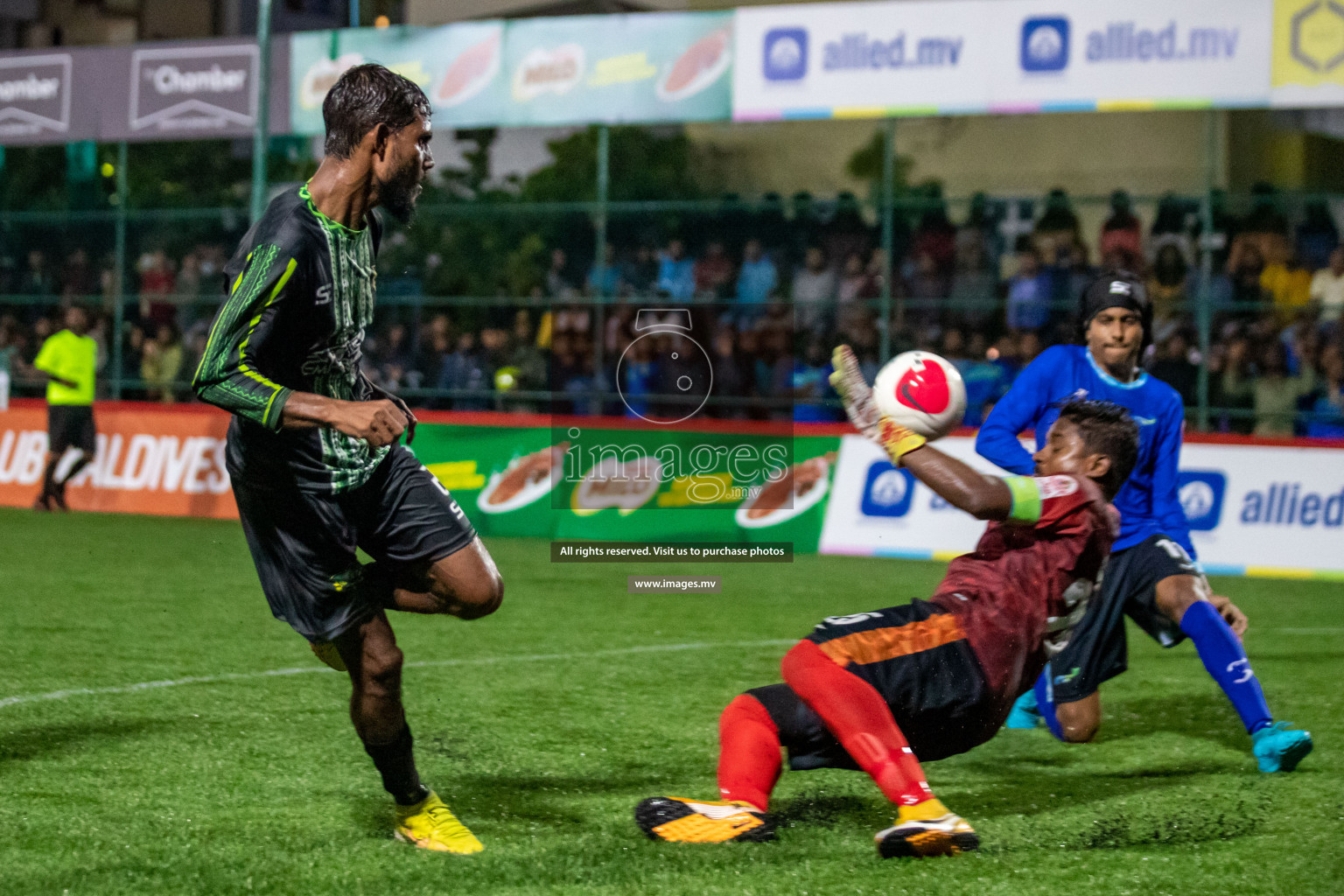 WAMCO vs Club Fen in Club Maldives Cup 2022 was held in Hulhumale', Maldives on Wednesday, 12th October 2022. Photos: Hassan Simah / images.mv