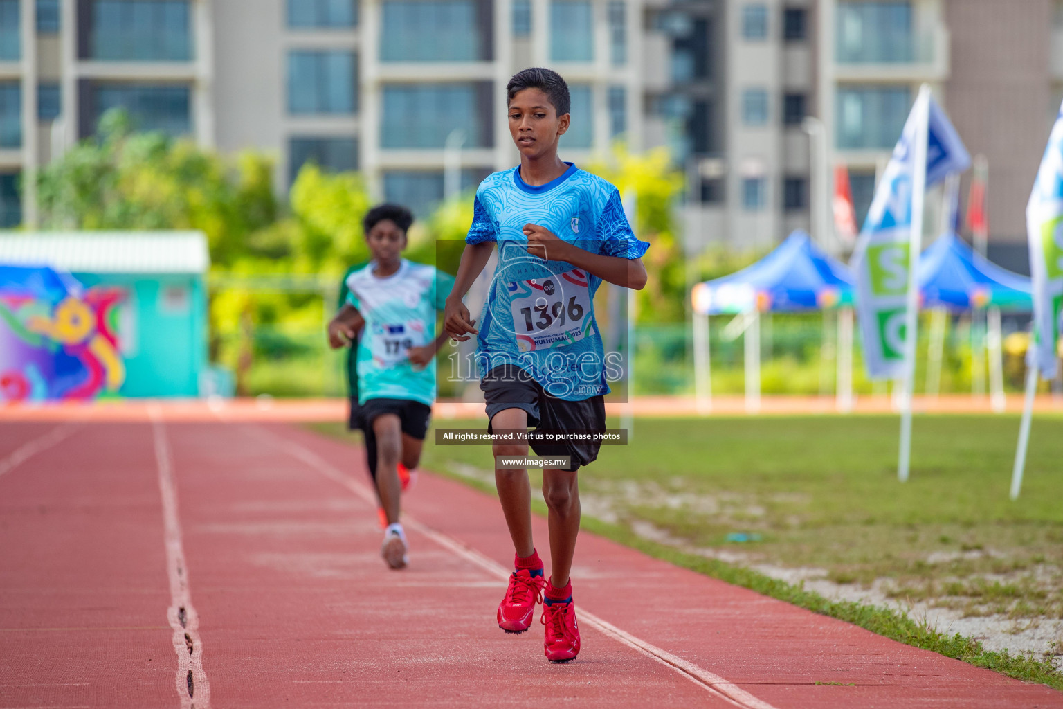 Day two of Inter School Athletics Championship 2023 was held at Hulhumale' Running Track at Hulhumale', Maldives on Sunday, 15th May 2023. Photos: Nausham Waheed / images.mv