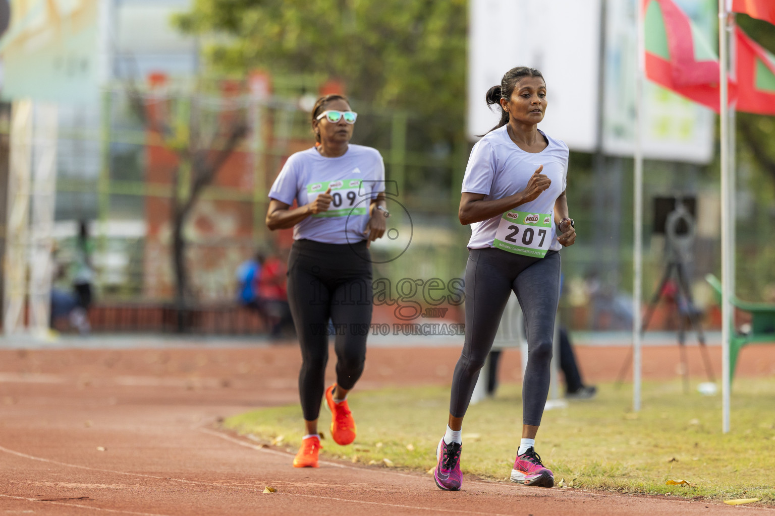 Day 1 of National Athletics Championship 2025 was held at Ekuveni Running Ground in Male', Maldives on Thursday, 14th August 2025. Photos: Hasni / images.mv