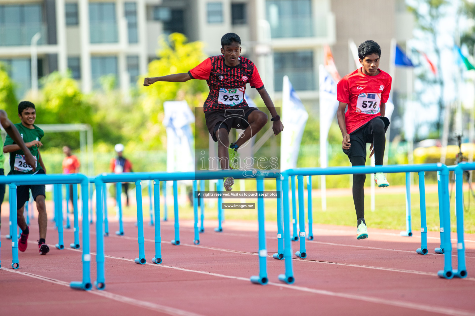 Day four of Inter School Athletics Championship 2023 was held at Hulhumale' Running Track at Hulhumale', Maldives on Wednesday, 17th May 2023. Photos: Nausham Waheed/ images.mv