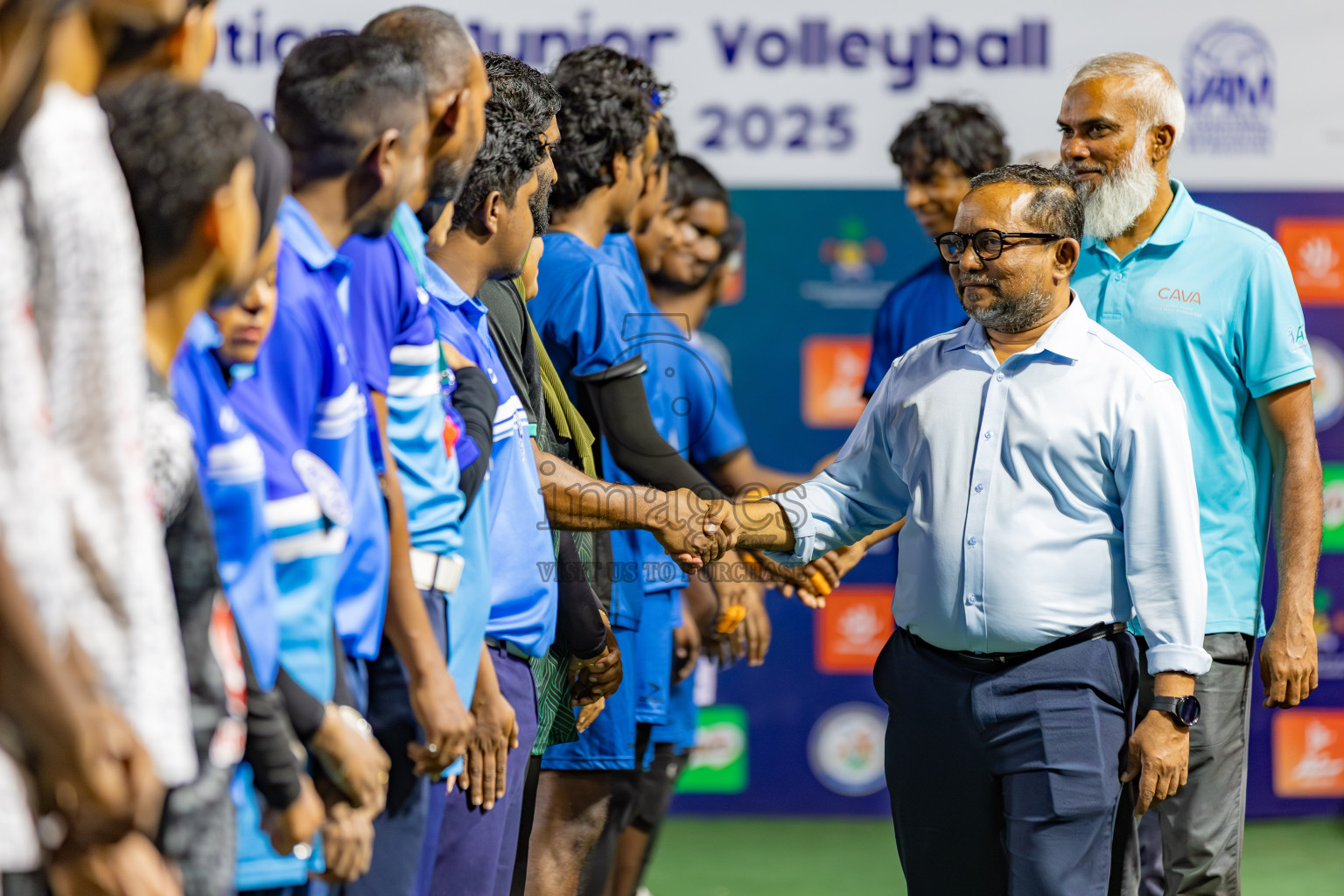 Maathoda Sports Club vs Sports Club City in the Finals of Milo National Junior Volleyball Championship 2025 Men's Division was held on Sunday, 30th November 2025 at Ekuveni Turf Court Male', Maldives. Photos: Areef Adam / images.mv