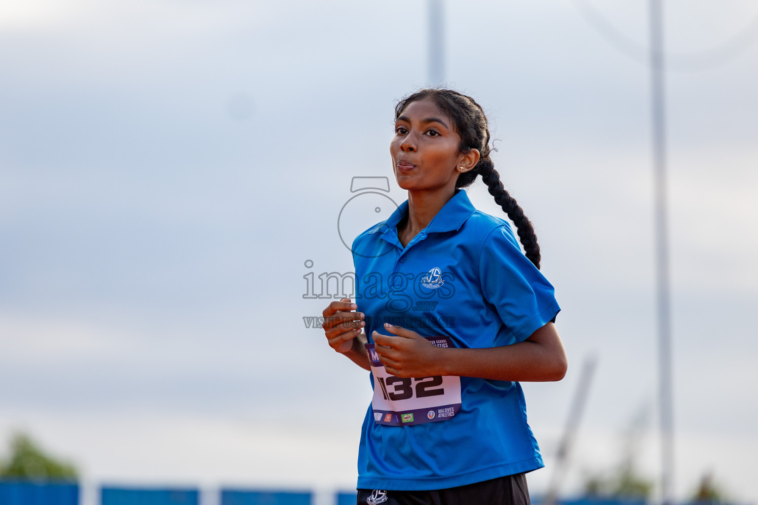 Day 2 of MWSC Interschool Athletics Championships 2024 held in Hulhumale Running Track, Hulhumale, Maldives on Sunday, 10th November 2024. 
Photos by: Hassan Simah / Images.mv