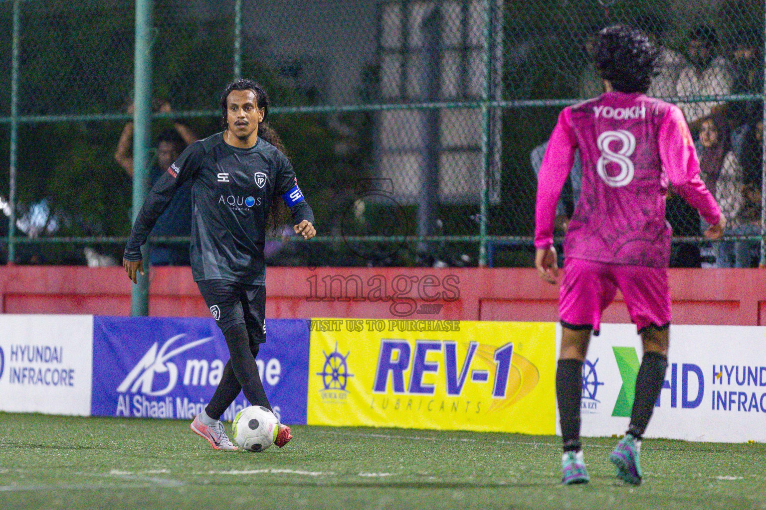 Machchangoalhi vs Maafannu on Day 34 of Golden Futsal Challenge 2024 was held on Monday, 19th February 2024, in Hulhumale', Maldives
Photos: Ismail Thoriq / images.mv