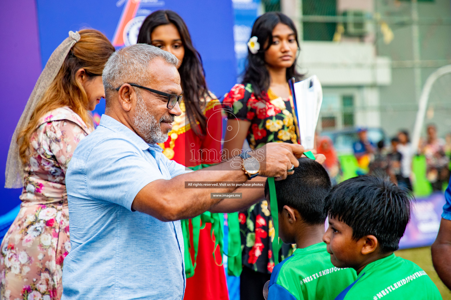 Finals & Closing Ceremony of Nestlé Kids Football Fiesta 2023 held in Male', Maldives on 25 February 2023