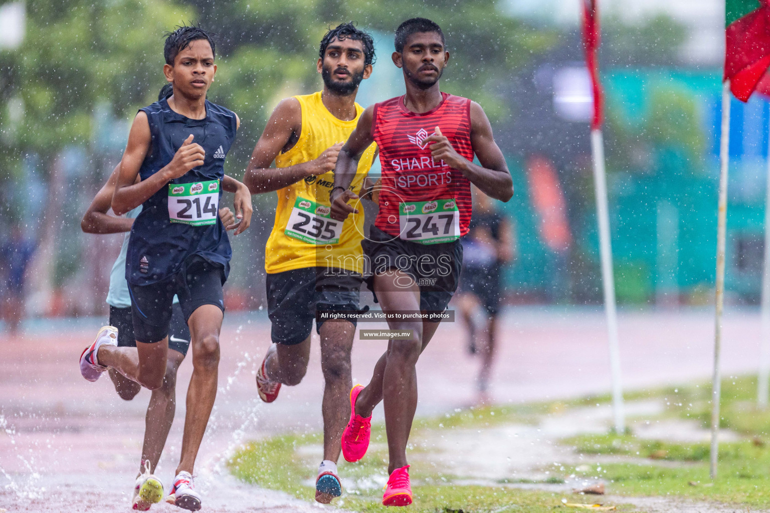 Day 2 of National Athletics Championship 2023 was held in Ekuveni Track at Male', Maldives on Friday, 24th November 2023. Photos: Nausham Waheed / images.mv