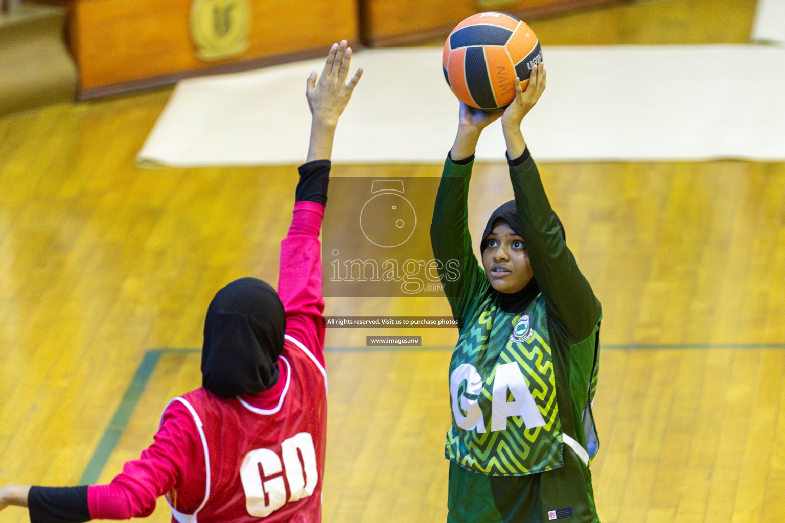 Day5 of 24th Interschool Netball Tournament 2023 was held in Social Center, Male', Maldives on 31st October 2023. Photos: Mohamed Mahfooz Moosa / images.mv