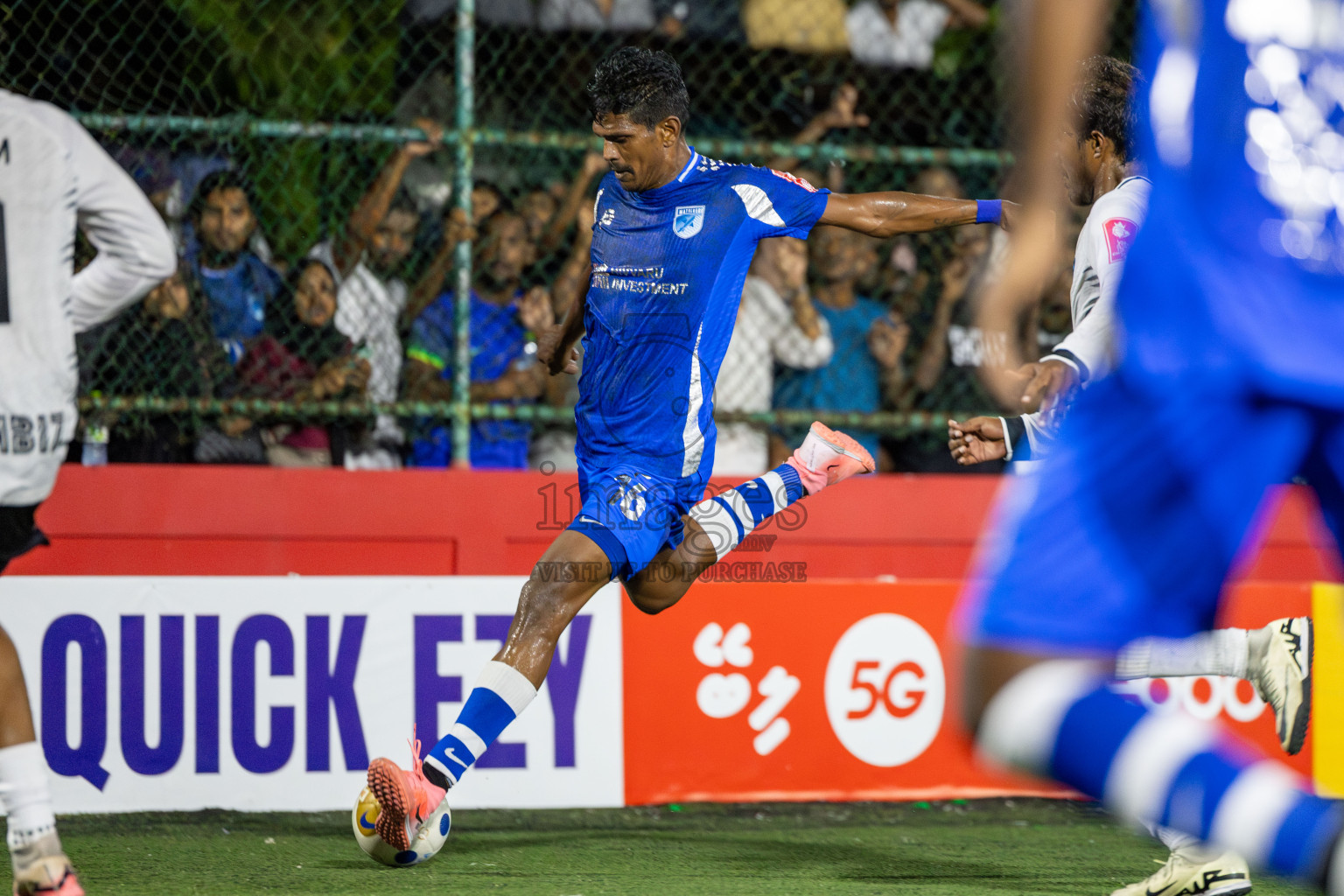 AA Mathiveri vs AA Himandhoo in Day 11 of Golden Futsal Challenge 2025 was held on Wednesday, 15th January 2025, in Hulhumale', Maldives Photos: Mohamed Mahfooz Moosa / images.mv