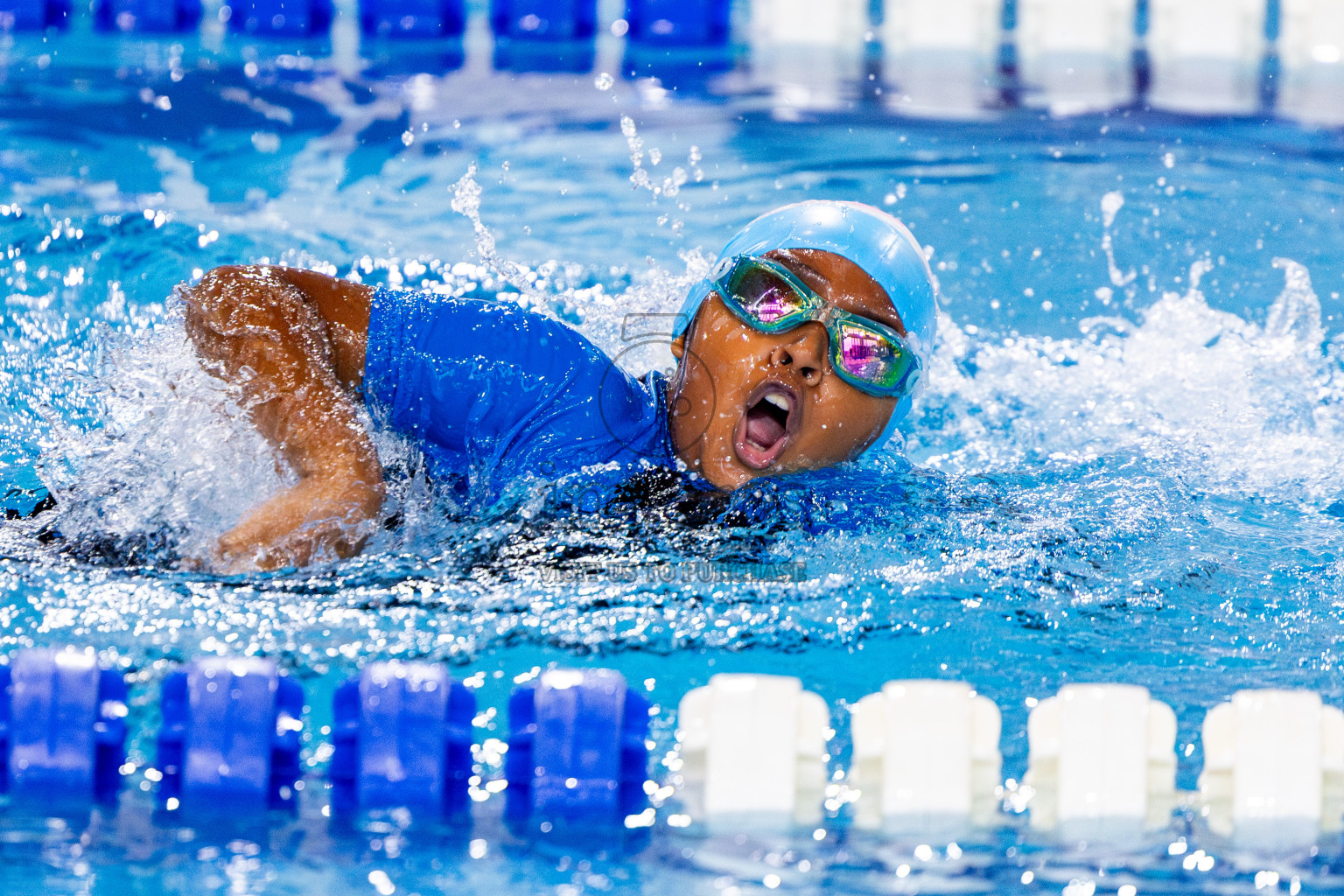 Day 2 of BML 5th National Swimming Kids Festival 2024 held in Hulhumale', Maldives on Tuesday, 19th November 2024. Photos: Nausham Waheed / images.mv