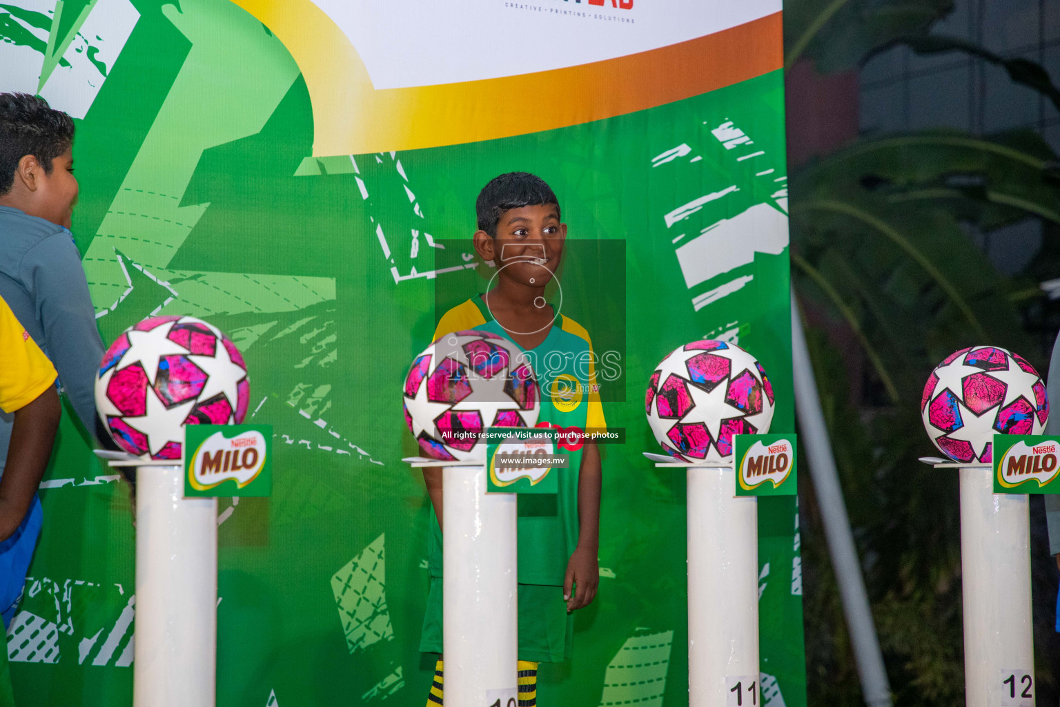 Draw Ceremony of MILO Academy Championship 2022 was held in Male' Maldives on Wednesday, 9th March 2021. Photos by: Ismail Thoriq/images.mv