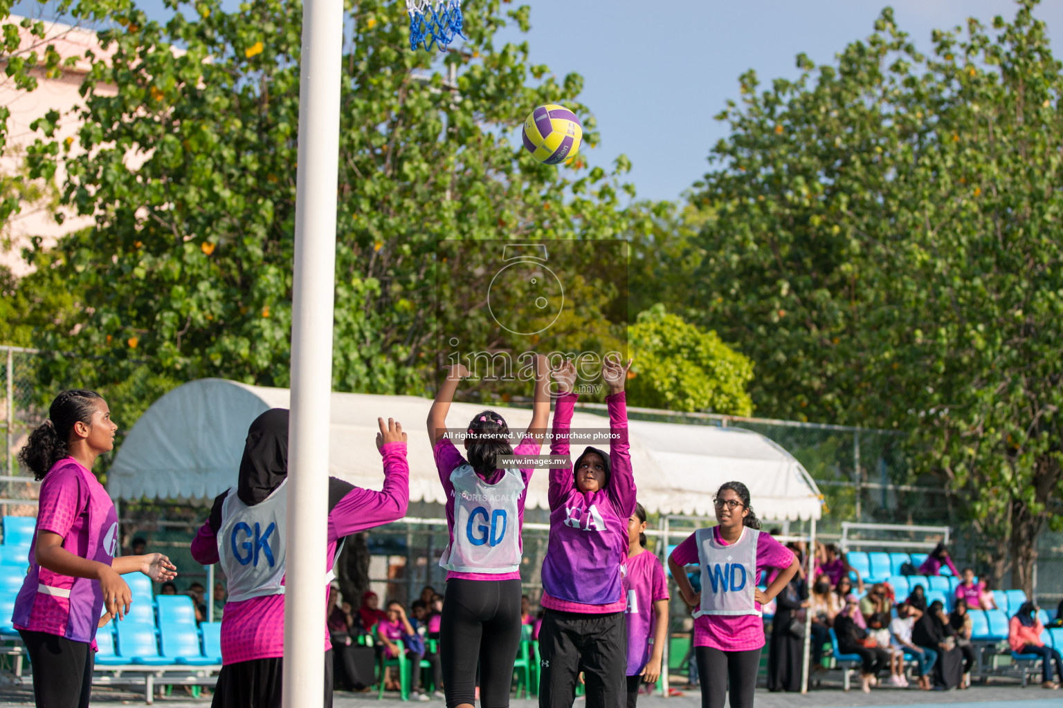 Day 7 of Junior Netball Championship 2022 on 11th March 2022 held in Male', Maldives. Photos by Nausham Waheed & Hassan Simah