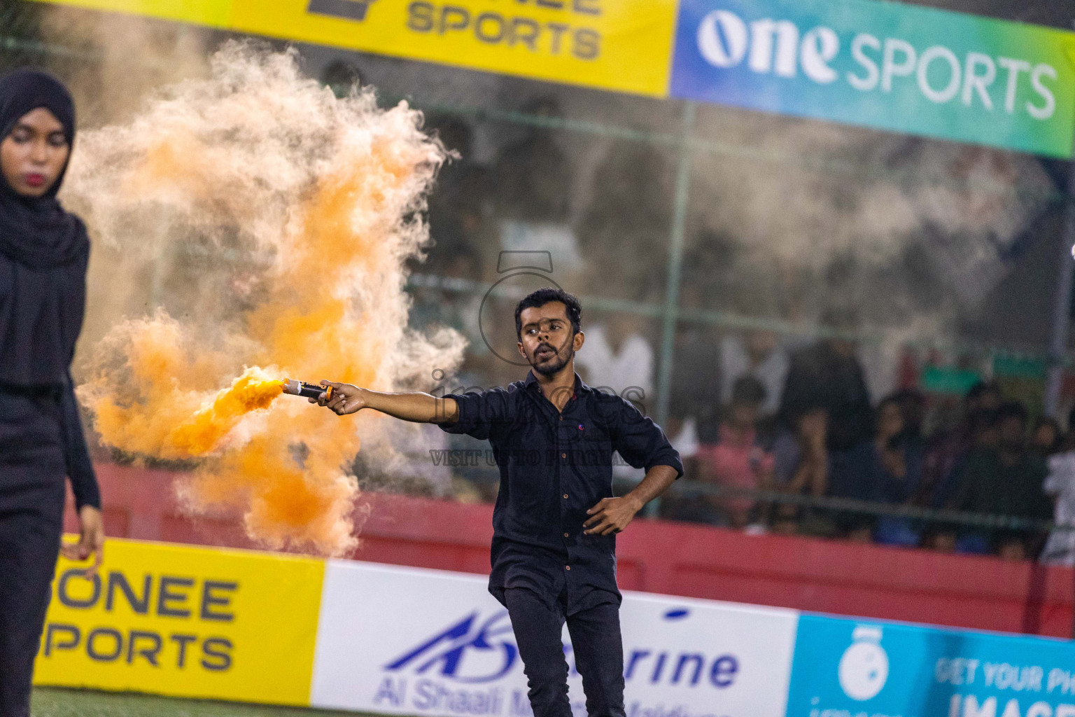 Opening of Golden Futsal Challenge 2024 with Charity Shield Match between L.Gan vs Th. Thimarafushi was held on Sunday, 14th January 2024, in Hulhumale', Maldives Photos: Ismail Thoriq / images.mv