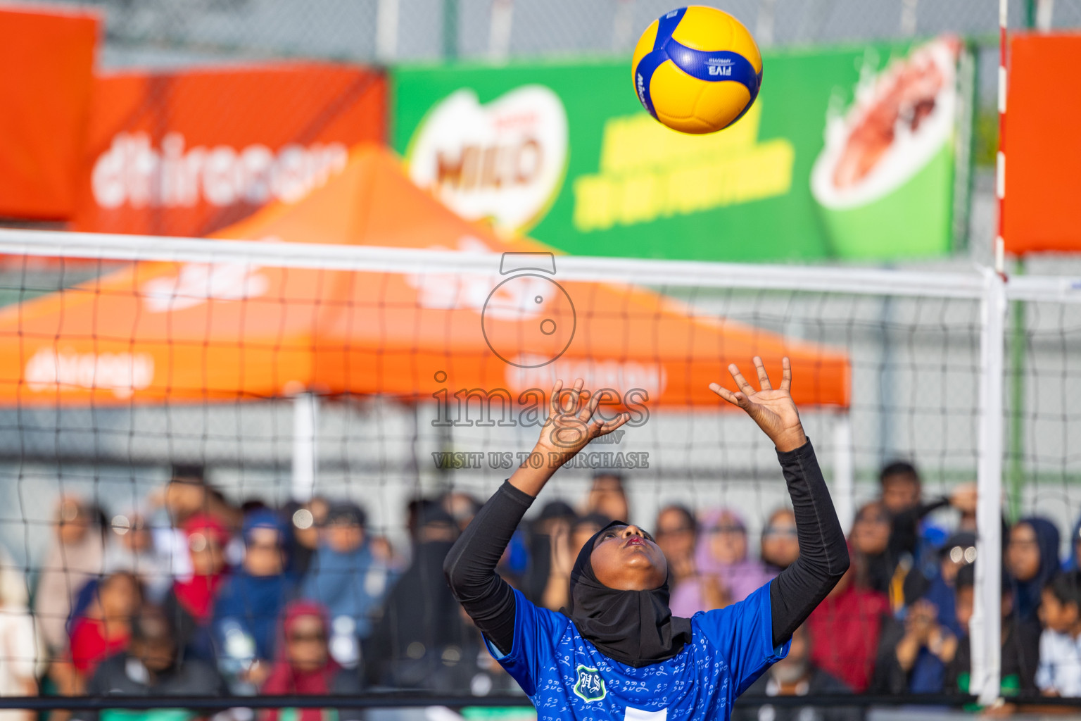 Day 6 of Interschool Volleyball Tournament 2024 was held in Ekuveni Volleyball Court at Male', Maldives on Thursday, 28th November 2024.
Photos: Ismail Thoriq / images.mv