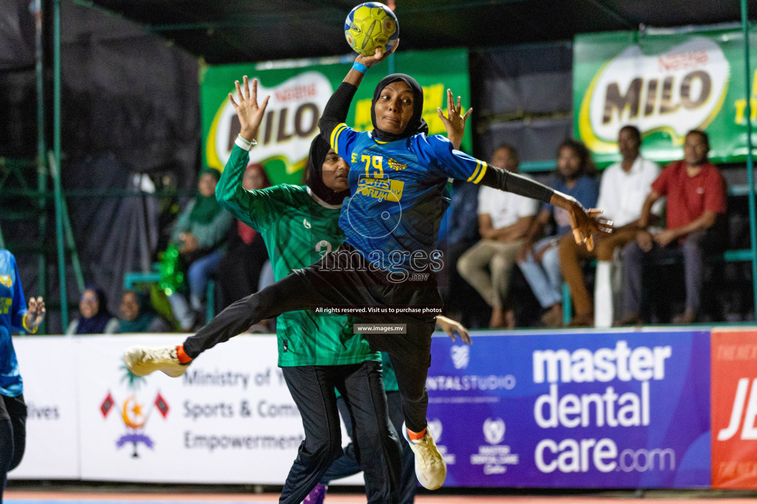 Day 1 of 7th Inter-Office/Company Handball Tournament 2023, held in Handball ground, Male', Maldives on Friday, 16th September 2023 Photos: Nausham Waheed/ Images.mv