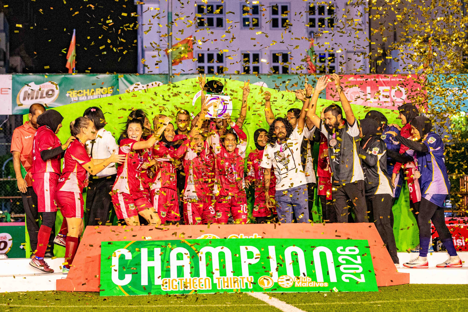 Eighteen Thirty Classic  Final  of Club Maldives Cup 2026 was held in Rehendhi Futsal Ground, Hulhumale', Maldives on wednesday , 22th July 2026. Photos: Ahmed vishal / images.mv
