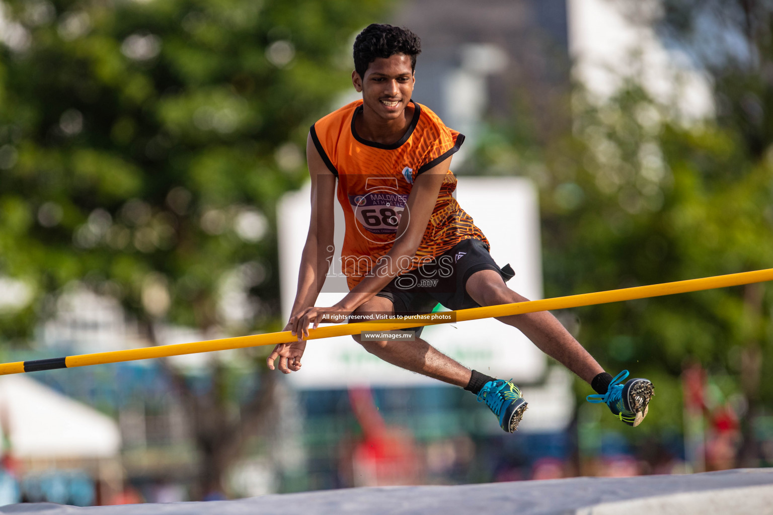 Day 2 of Inter-School Athletics Championship held in Male', Maldives on 24th May 2022. Photos by: Nausham Waheed / images.mv