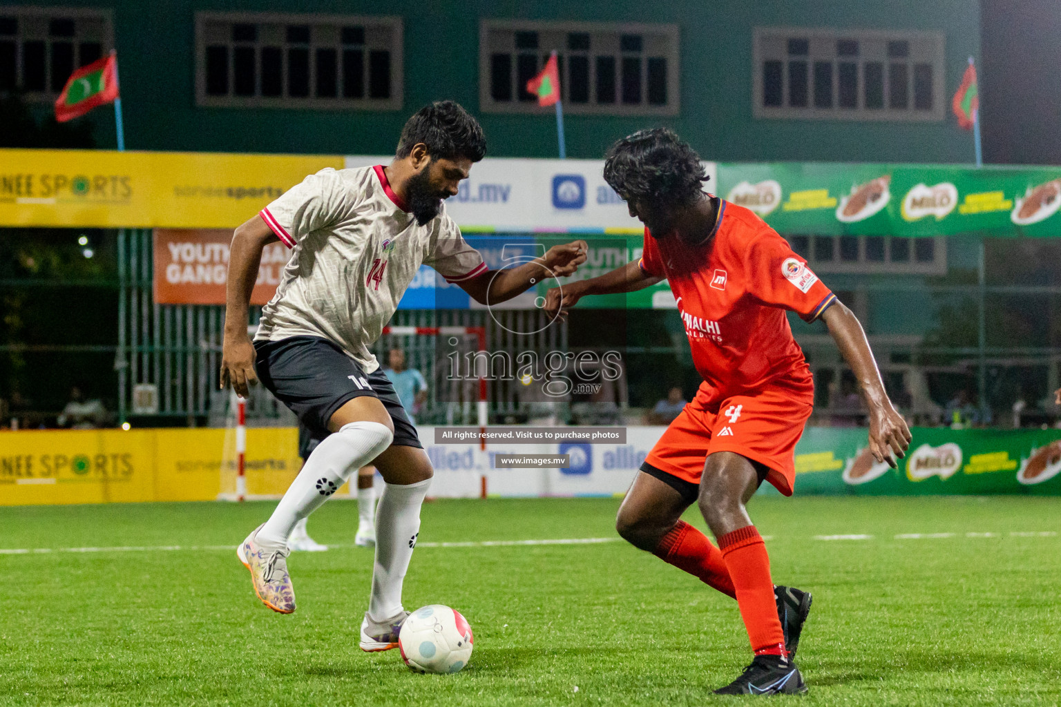 Team MCC vs Medianet in Club Maldives Cup 2022 was held in Hulhumale', Maldives on Monday, 17th October 2022. Photos: Mohamed Mahfooz Moosa / images.mv