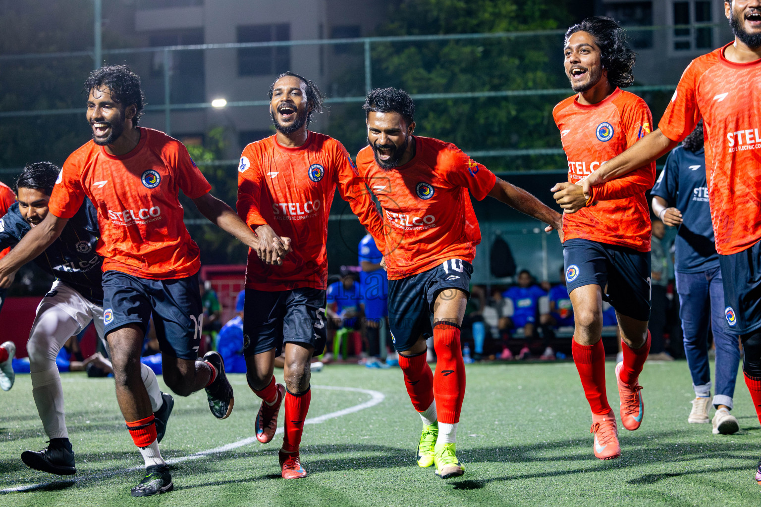 Police Club vs STELCO Rc in Final of Office League 2025 was held on Friday, 9th May 2025 in Hulhumale', Maldives. Photos: Nausham Waheed  / images.mv