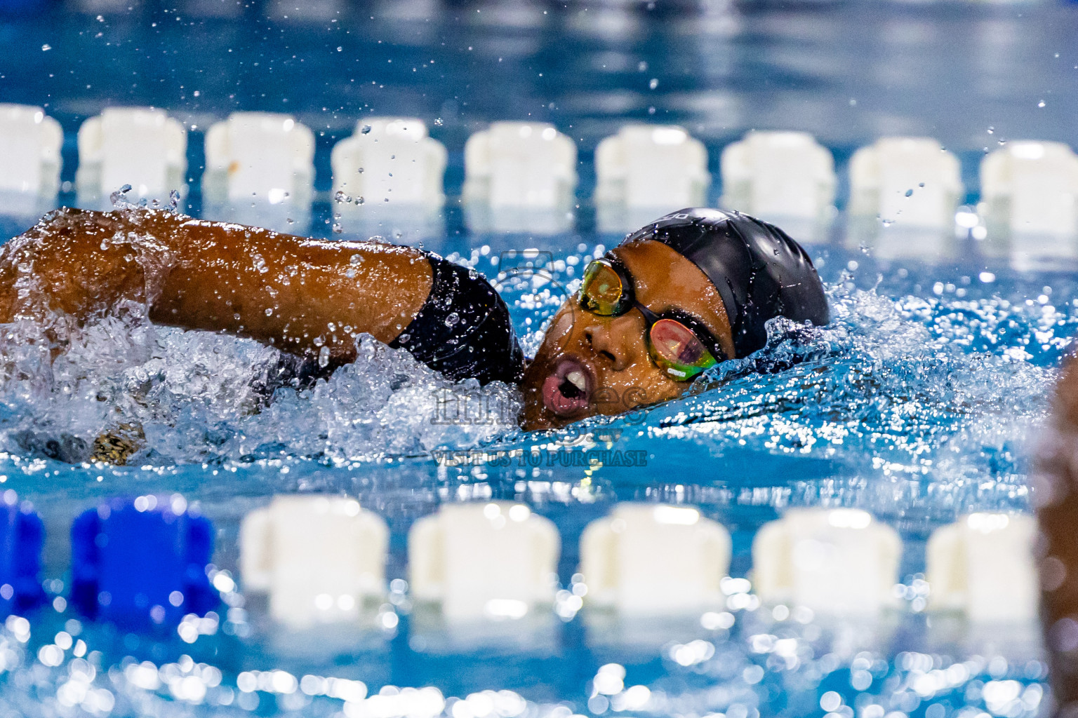 Day 5 of 20th Inter-school Swimming Competition 2024 held in Hulhumale', Maldives on Wednesday, 16th October 2024. Photos: Nausham Waheed / images.mv