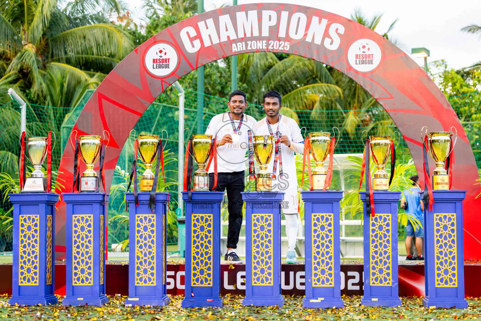 Barcelo vs Conrad in the Final of Resort League 2025 (Ari Zone) was held on Sunday, 28th June 2025 in Conrad Maldives Rangali Island, Alif Dhaalu Atoll, Maldives. Photos: Nausham Waheed / images.mv