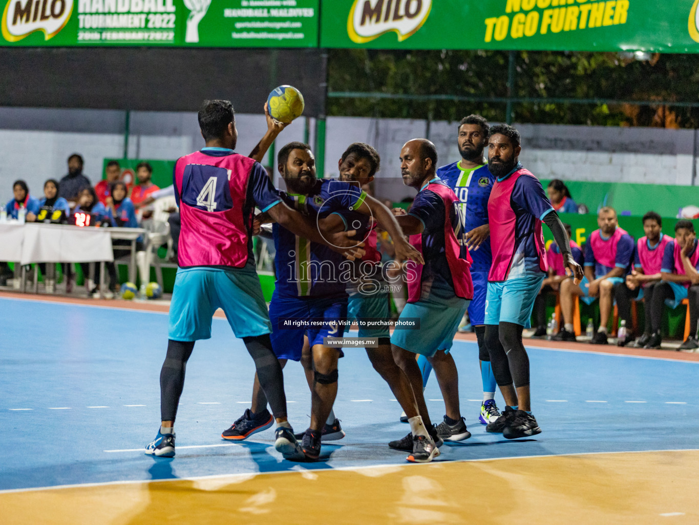 Day 3 of Milo 6th Inter Office Handball Tournament 2022 - Photos by Hassan Simah & Nausham Waheed/images.mv