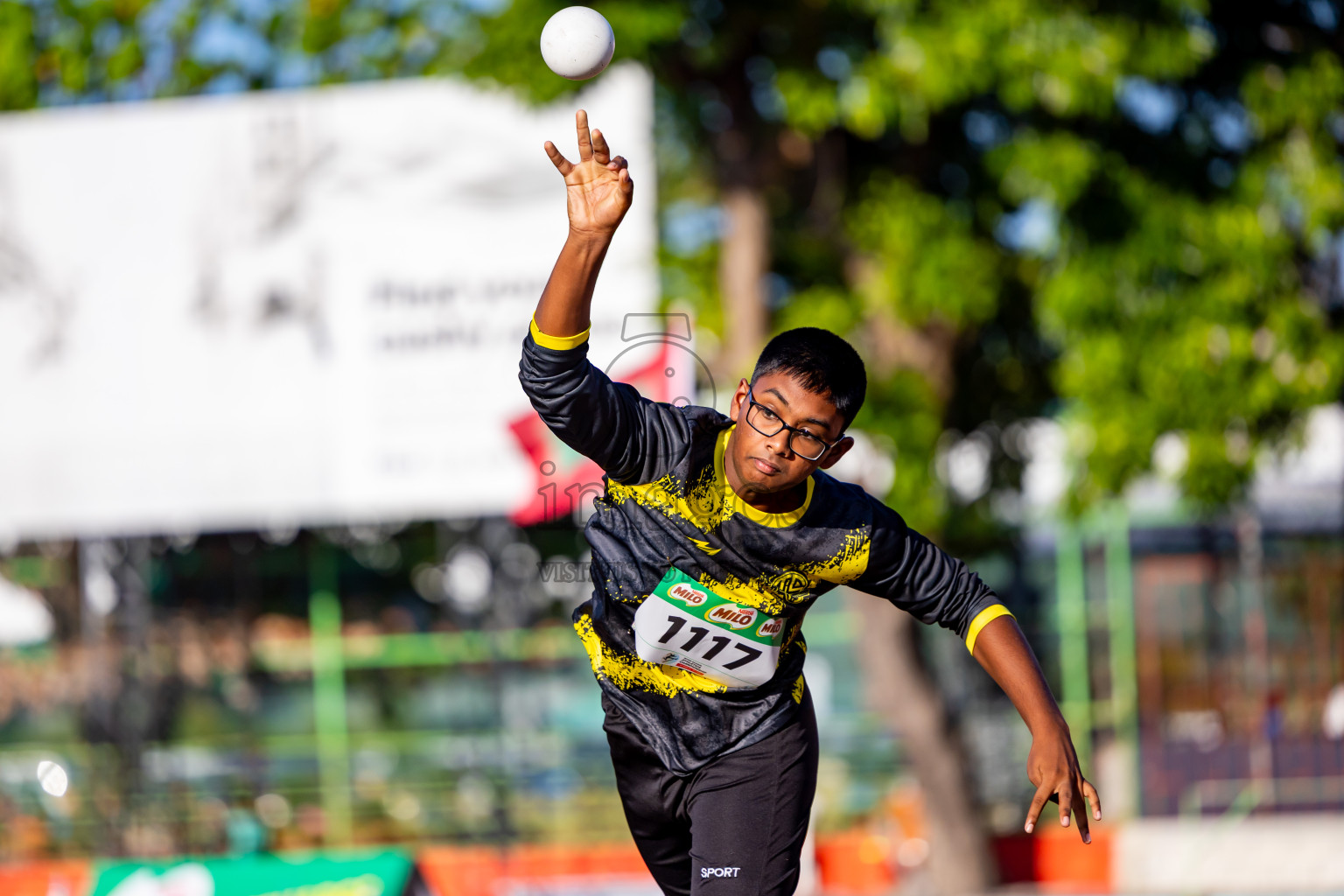 Day 1 of Inter-school Athletics Championship 2025 held in Ekuveni Synthetic Track, Male', Maldives on Monday, 06th October 2025. Photos by: Nausham Waheed / Images.mv