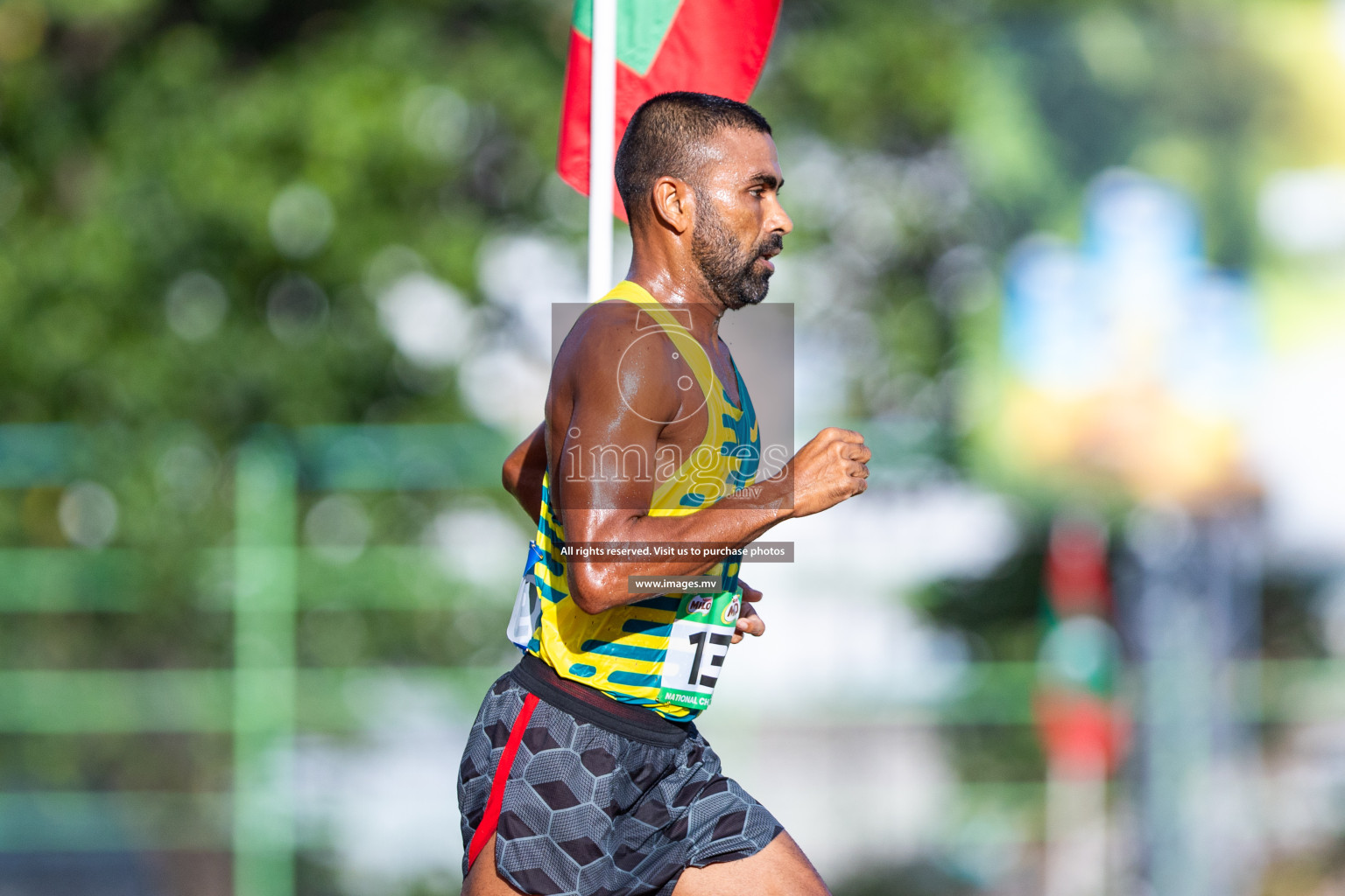 Day 2 of National Athletics Championship 2023 was held in Ekuveni Track at Male', Maldives on Saturday, 25th November 2023. Photos: Nausham Waheed / images.mv