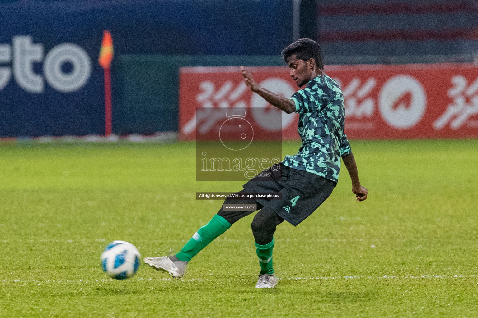 Final of U17 Inter School Football Tournament of Kalaafaanu School vs Rehendhi School held in Male', Maldives on 10 Feb 2022 Photos: Nausham Waheed / images.mv