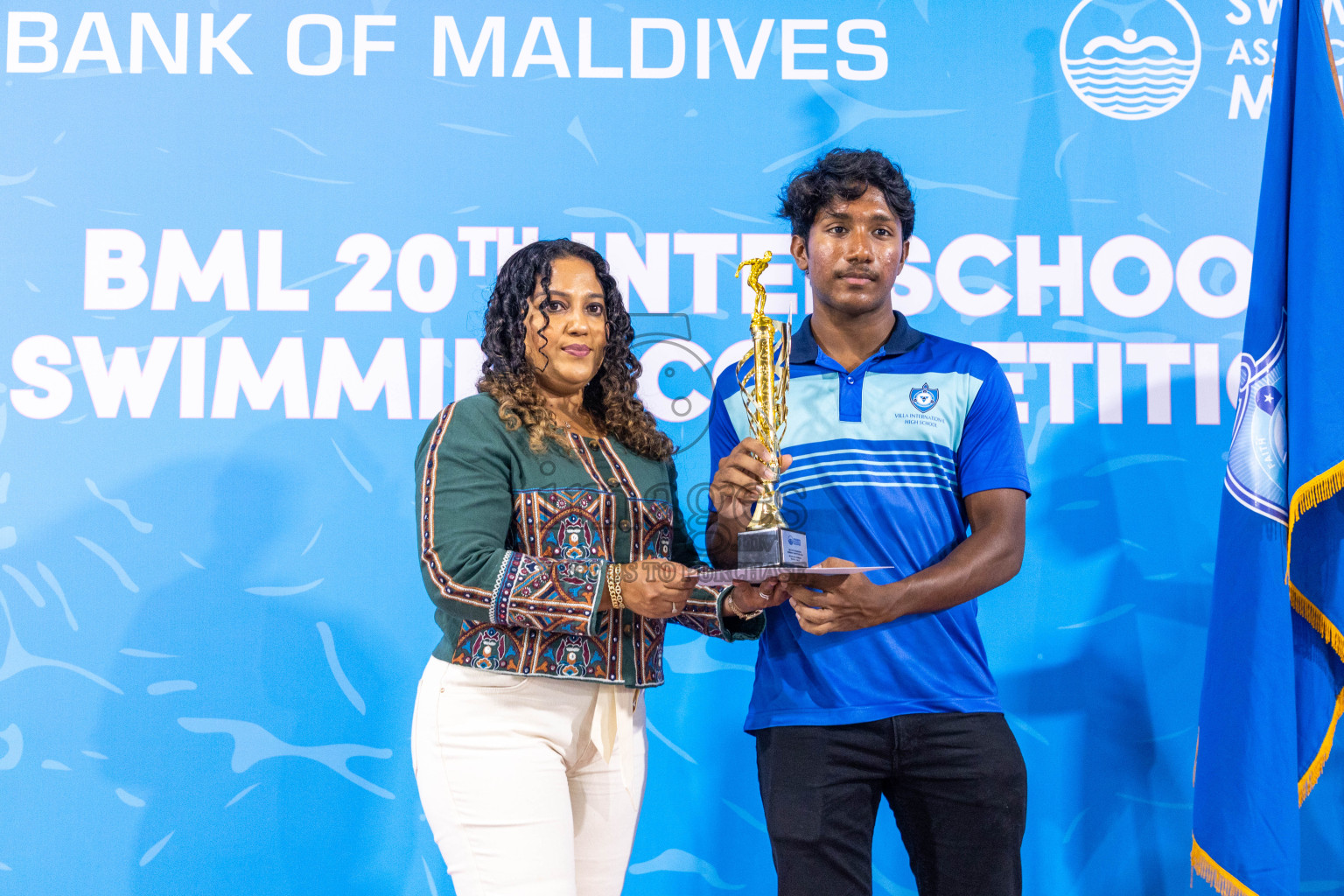 Closing ceremony of BML 20th Inter-School Swimming Competition was held in Hulhumale' Swimming Complex on Saturday, 19th October 2024. 
Photos: Ismail Thoriq