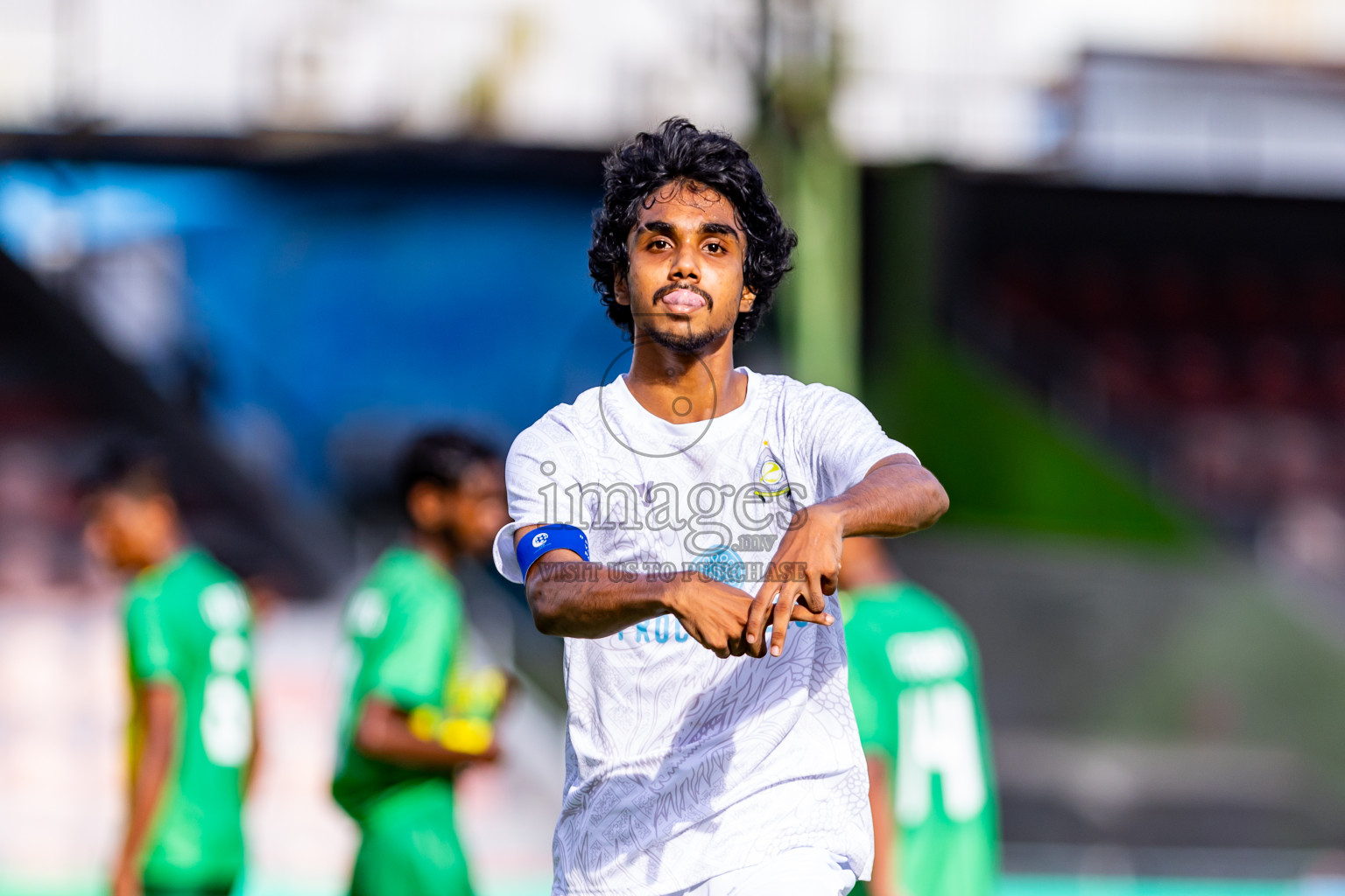 Maziya SRC vs Club Green Streets in Day 2 of Under 19 Youth Championship 2024 was held at National Stadium in Male', Maldives on Monday, 10th June 2024. Photos: Nausham Waheed / images.mv b