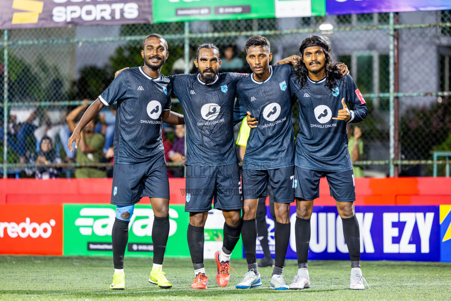 Th Kandoodhoo vs Th Gaadhiffushi in Day 10 of Golden Futsal Challenge 2025 was held on Tuesday, 14th January 2025, in Hulhumale', Maldives Photos: Nausham Waheed / images.mv