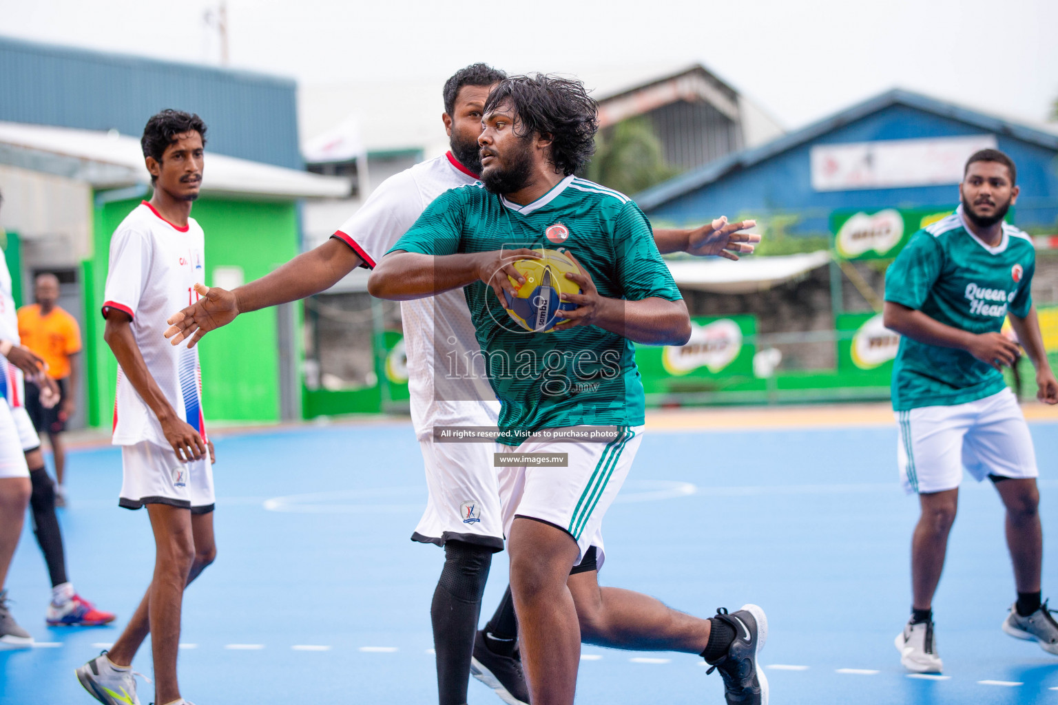 Milo 8th National Handball Tournament Day3, 17th December 2021, at Handball Ground, Male', Maldives. Photos by Shuu Abdul Sattar