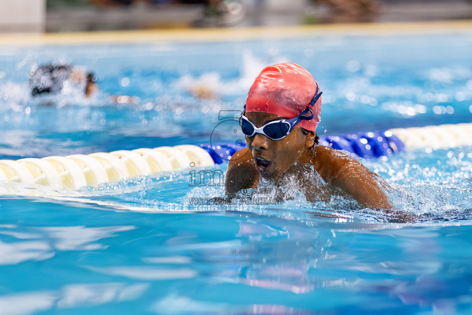 Day 4 of BML 6th National Kids Swimming Kids Festival 2025 held in Hulhumale', Maldives on Thursday, 6th November 2024. Photos: Hassan Simah / images.mv