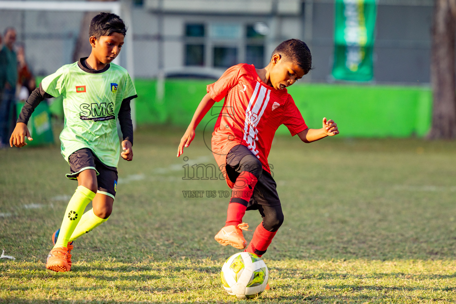Day 2 of MILO Academy Championship 2025 was held on Friday, 14th February 2025 in Henveiru Stadium. 
Photos: Hassan Simah / Images.mv