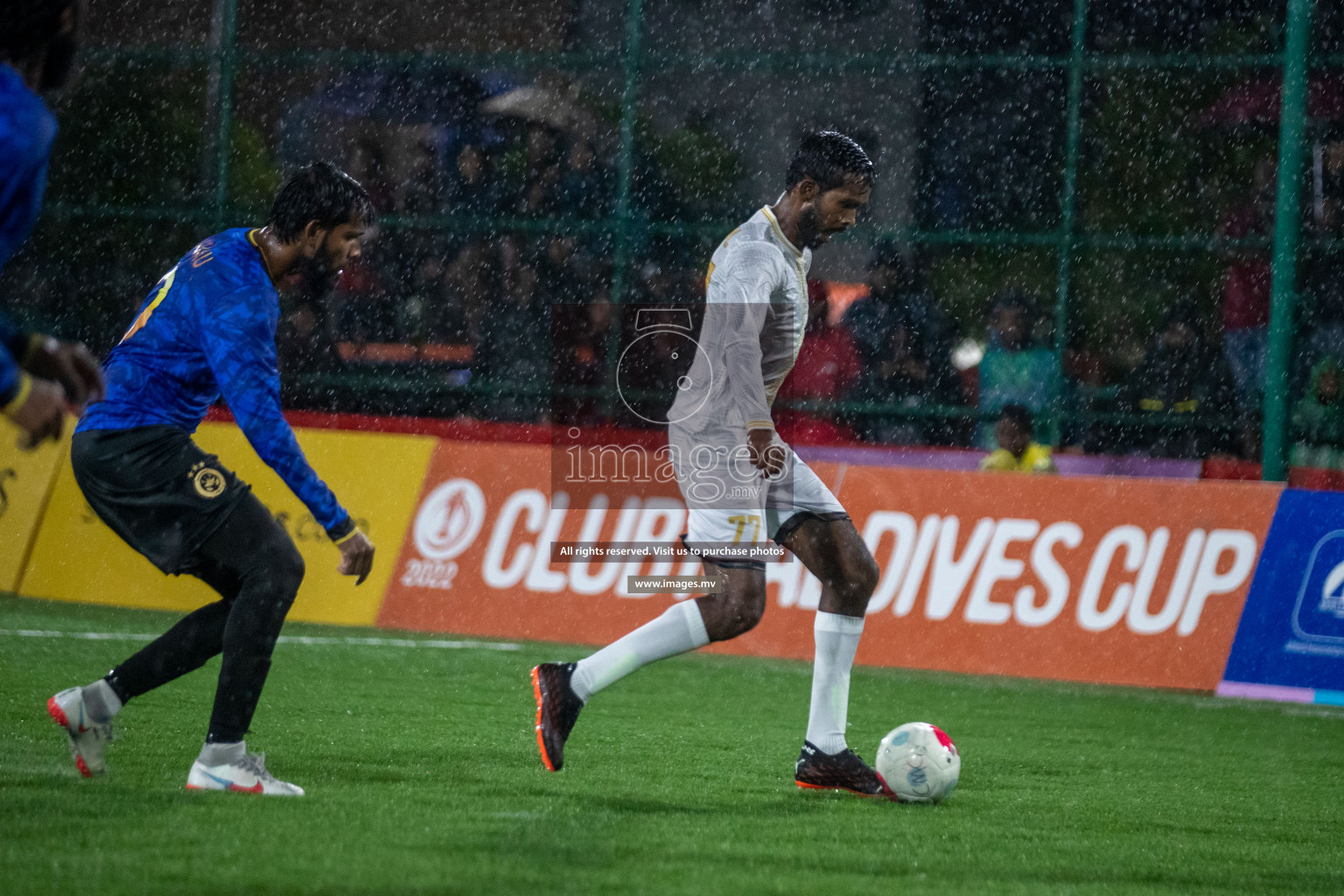 MPL vs Customs RC in Club Maldives Cup 2022 was held in Hulhumale', Maldives on Monday, 10th October 2022. Photos: Hassan Simah/ images.mv