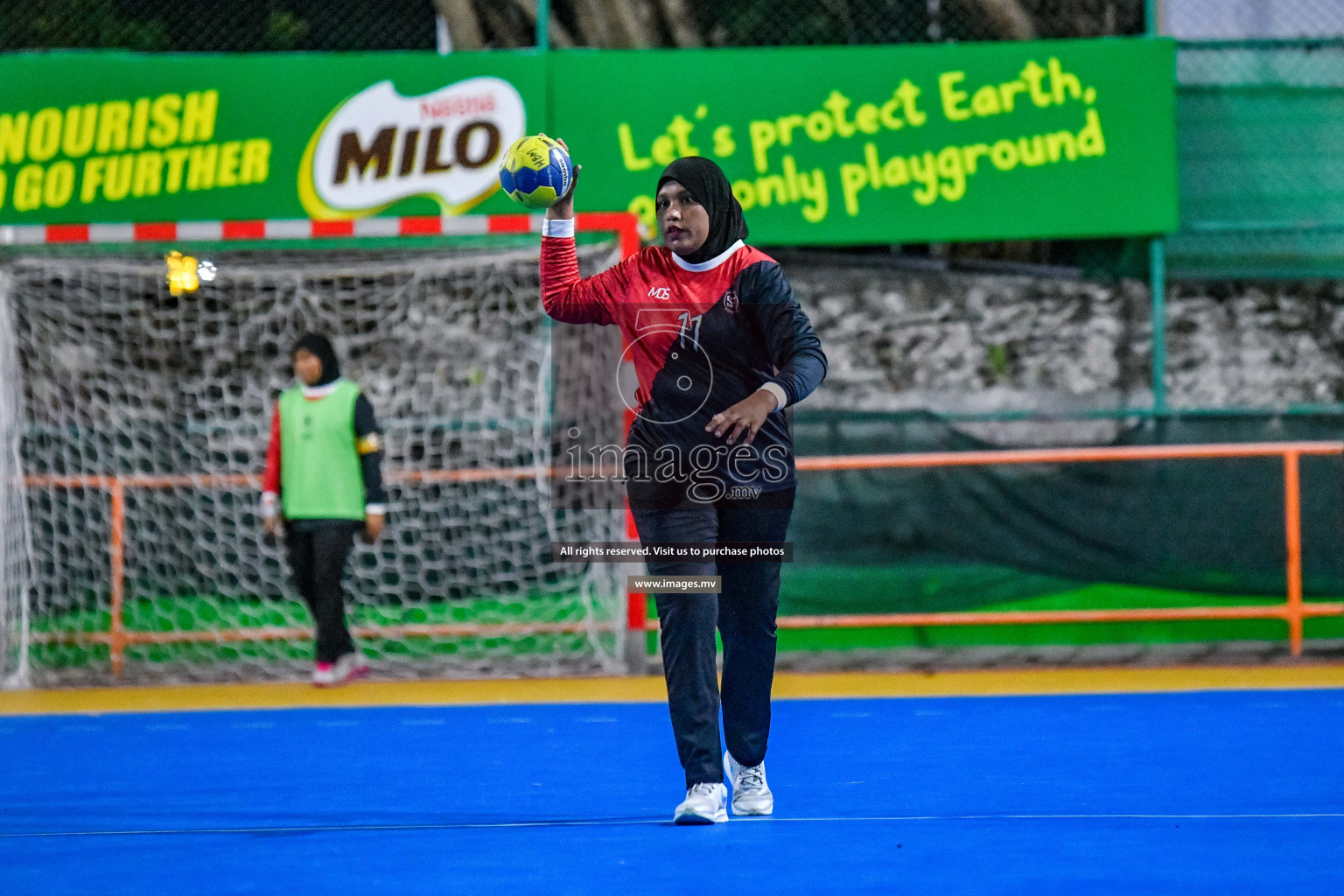 Milo 9th Handball Maldives Championship 2022 Day 1 held in Male', Maldives on 17th October 2022 Photos By: Nausham Waheed /images.mv