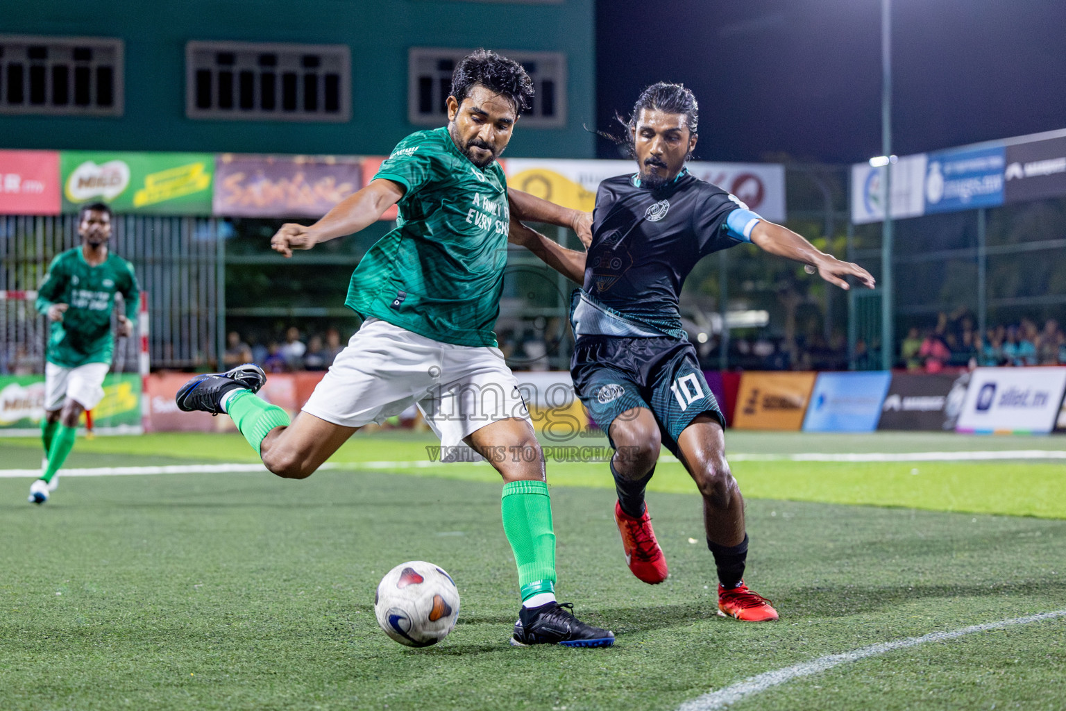 SDFC VS TEAM BADHAHI in Club Maldives Classic 2024 held in Rehendi Futsal Ground, Hulhumale', Maldives on Monday, 9th September 2024. Photos: Nausham Waheed / images.mv