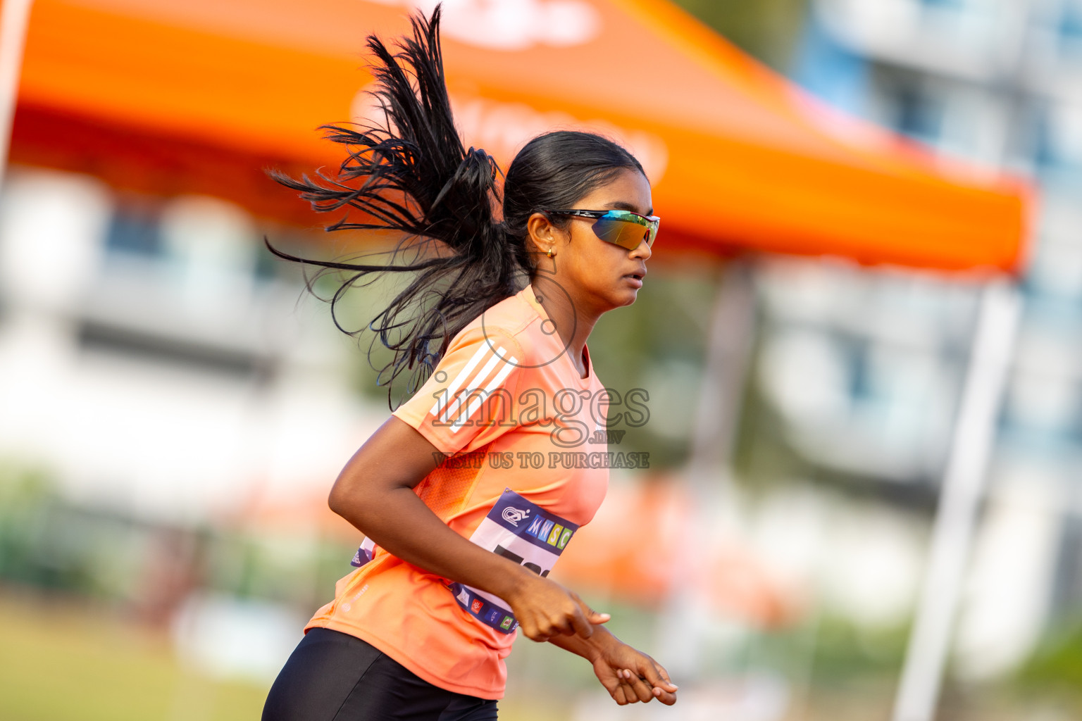 Day 2 of MWSC Interschool Athletics Championships 2024 held in Hulhumale Running Track, Hulhumale, Maldives on Sunday, 10th November 2024. Photos by: Ismail Thoriq / Images.mv