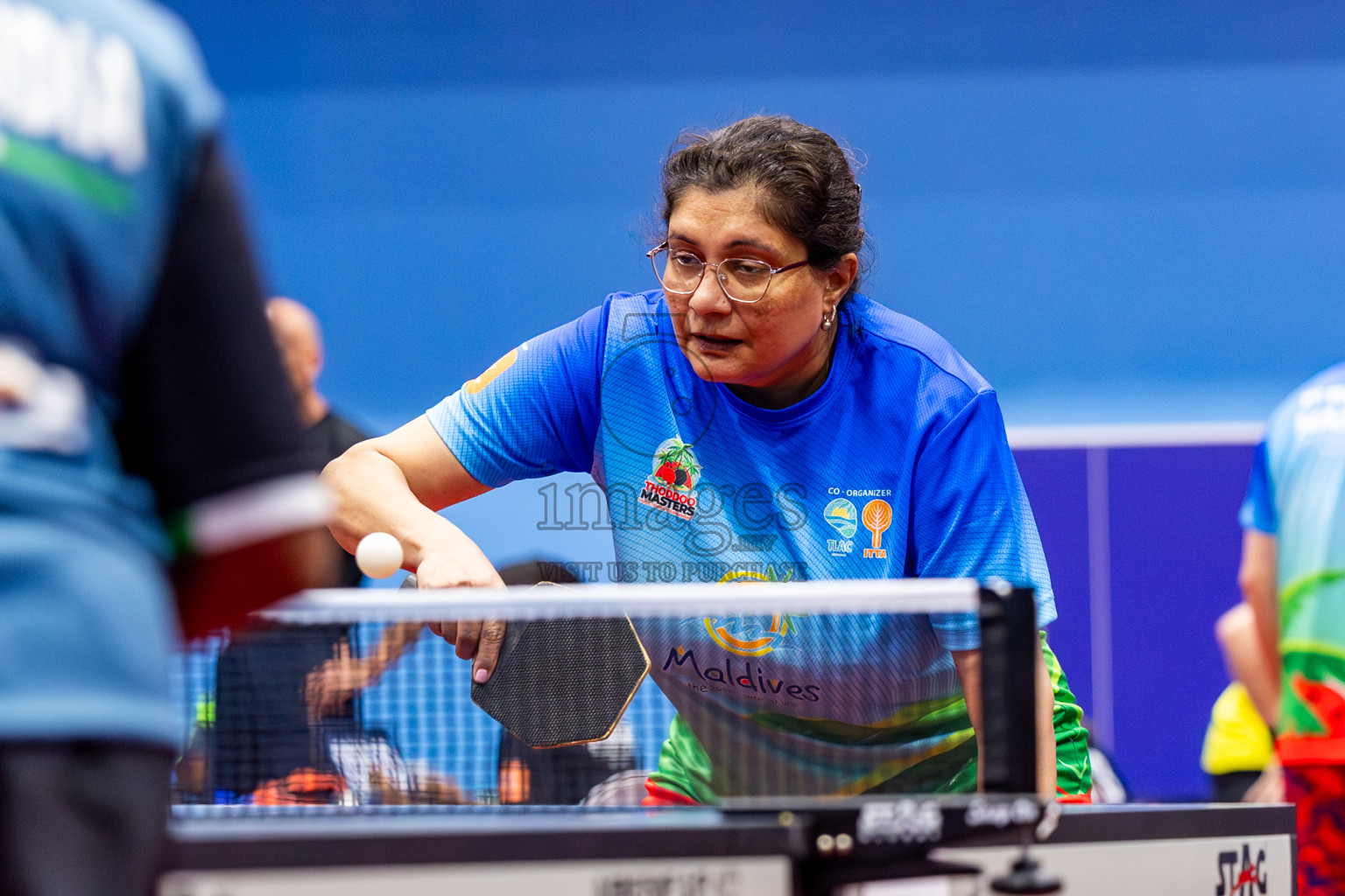 Day 3 of 1st Thoddoo Masters Table Tennis Tournament was held on Saturday, 23rd August 2025 in AA Thoddoo, Maldives. Photos: Nausham Waheed / images.mv
