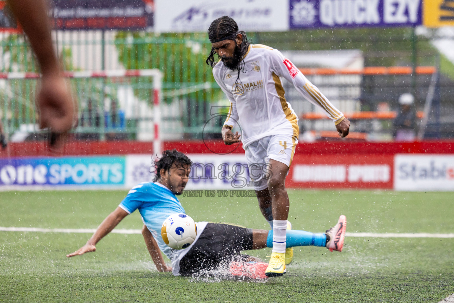 Raa Rasgetheem vs Raa Alifushi  in Day 10 of Golden Futsal Challenge 2025 was held on Tuesday, 14th January 2025, in Hulhumale', Maldives Photos: Shuu Abdul Sattar / images.mv
